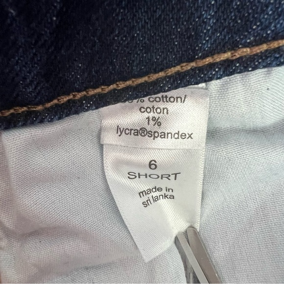 MAURICES Women’s Blue Jeans Sz 6 Short 90’s Flare High-Rise Curvy Fit Pockets - Picture 6 of 13
